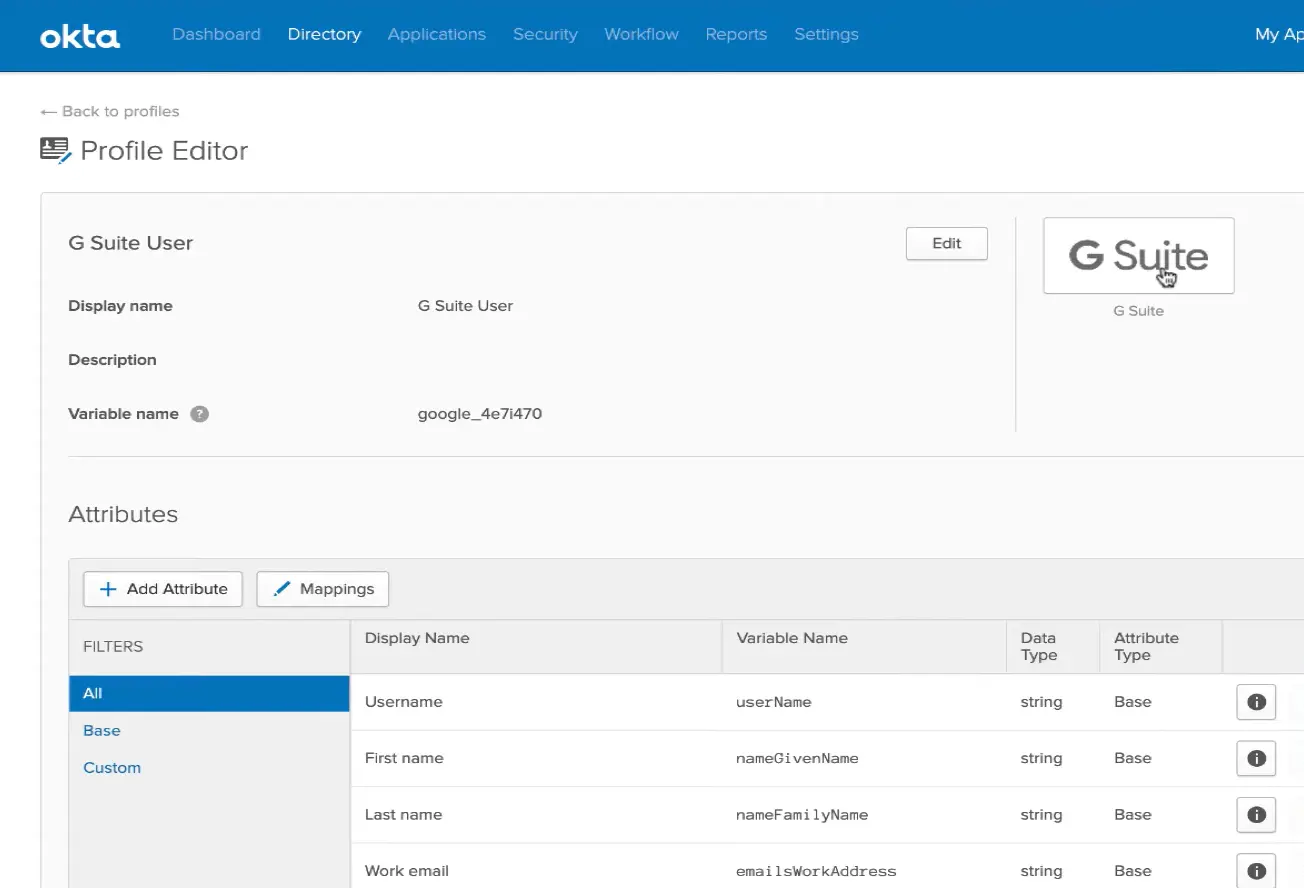 Okta Integration Network showing 7000+ application integrations